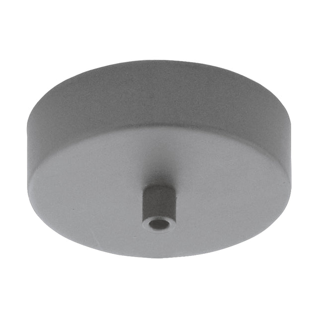 Baldachin 1-fach, Aufbau staubgrau (RAL 7037) IP20
