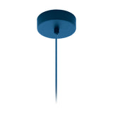 Baldachin 1-fach, Aufbau enzianblau (RAL 5010)