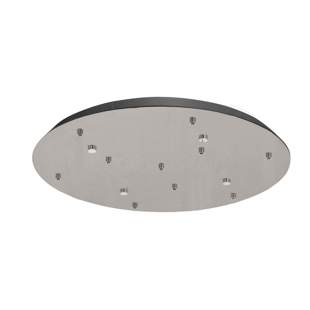 Baldachin 10-fach, Aufbau nickel matt