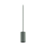 Tacito Fassung E27 mit Kabel staubgrau (RAL 7037)