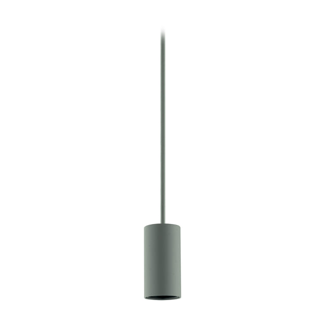 Tacito Fassung E27 mit Kabel staubgrau (RAL 7037)