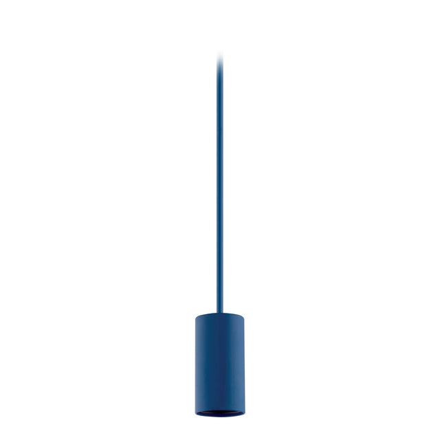 Tacito Fassung E27 mit Kabel enzianblau (RAL 5010)