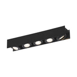 Vidago Pro / 5flg., DALI dimmbar 5x9W 4000K schwarz IP20