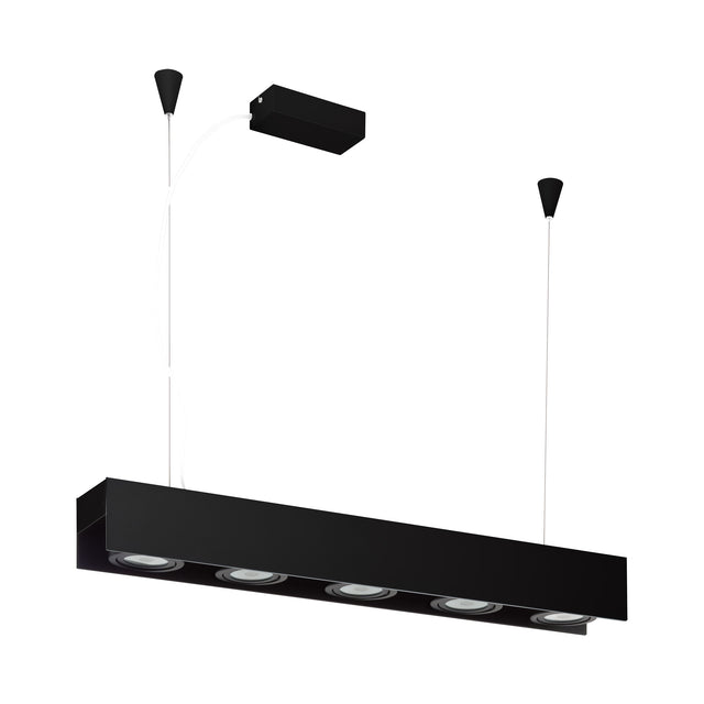 Vidago Pro DALI dimmbar 5x9W 4000K schwarz /schwarz IP20