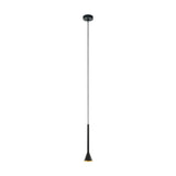 Canalello 35W außen schwarz, innen gold IP20