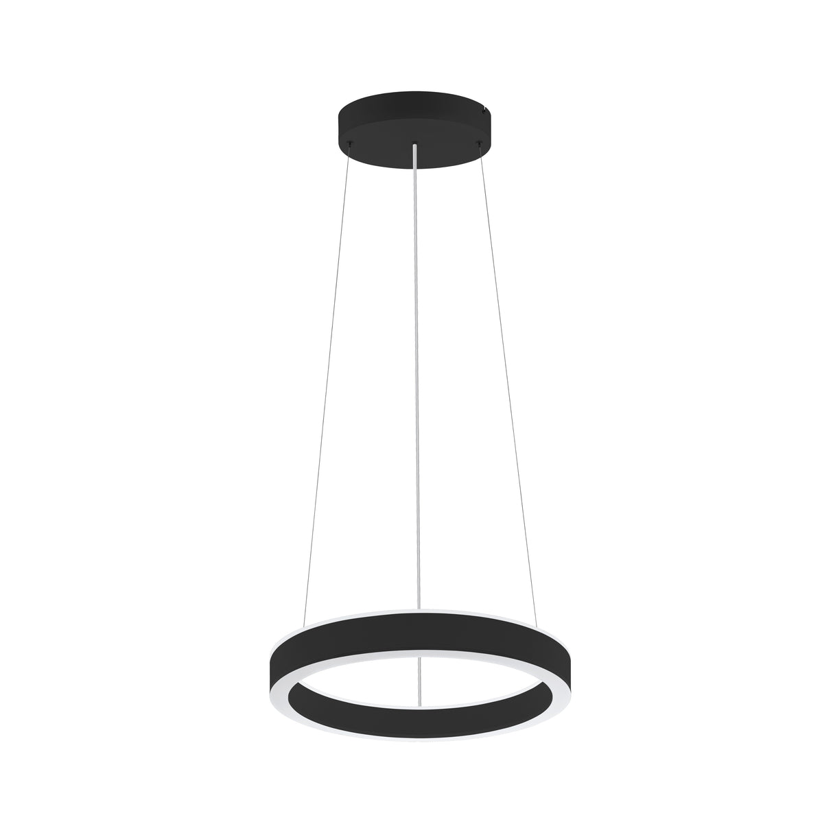 Pastrengo PL Ø 500 57W 4368lm 840 IP20 schwarz L-2500mm