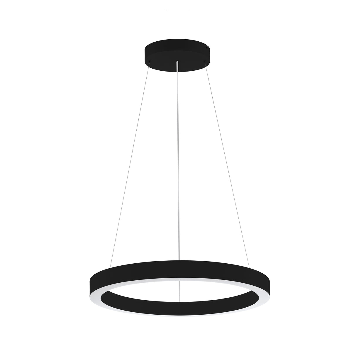 Pastrengo PL Ø 700 86W 6552lm 840 IP20 schwarz L-2500mm