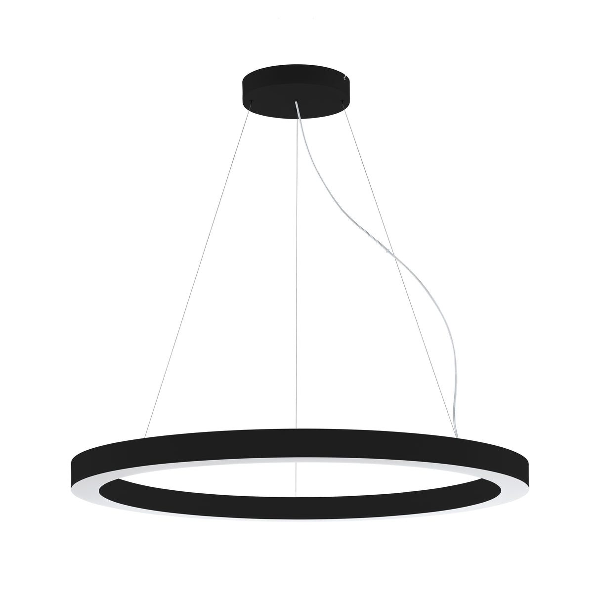 Pastrengo PL Ø 1100 143W 10920lm 840 IP20 schwarz L-3000mm