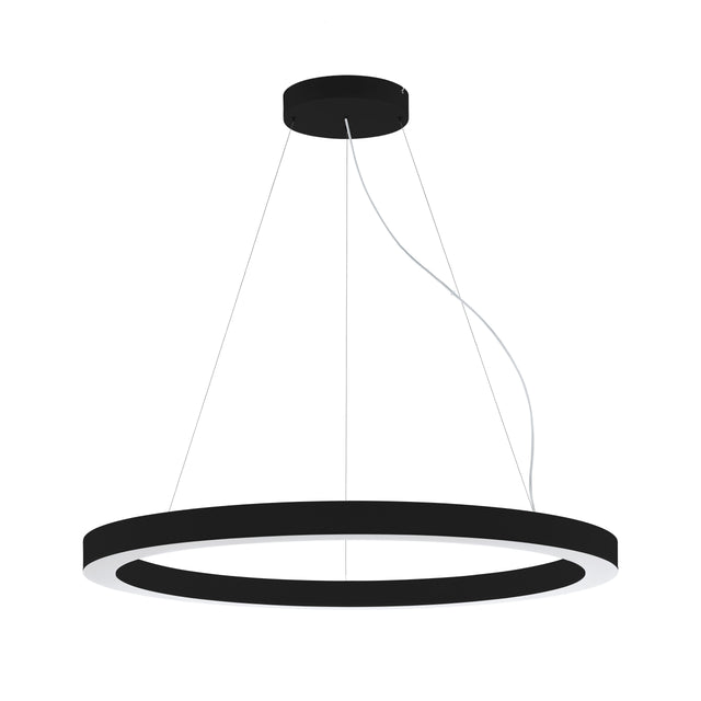 Pastrengo PL Ø 1100 143W 10920lm 840 IP20 schwarz L-3000mm