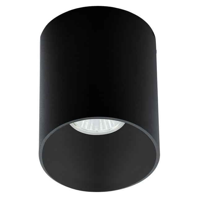 Deckenleuchte "Polasso Pro" rund 35W schwarz IP20