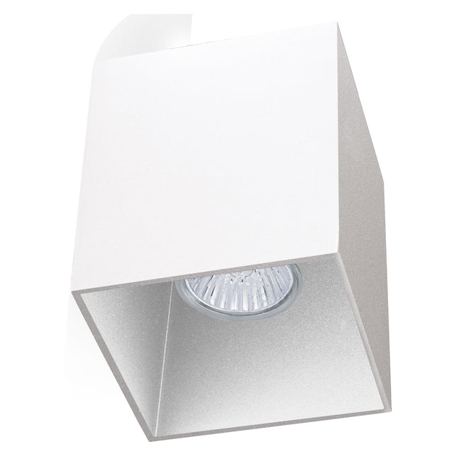 Deckenleuchte "Polasso Pro" eckig 35W weiss IP20