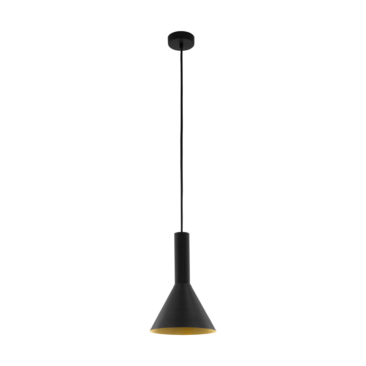 Canalello 40W schwarz /gold IP20