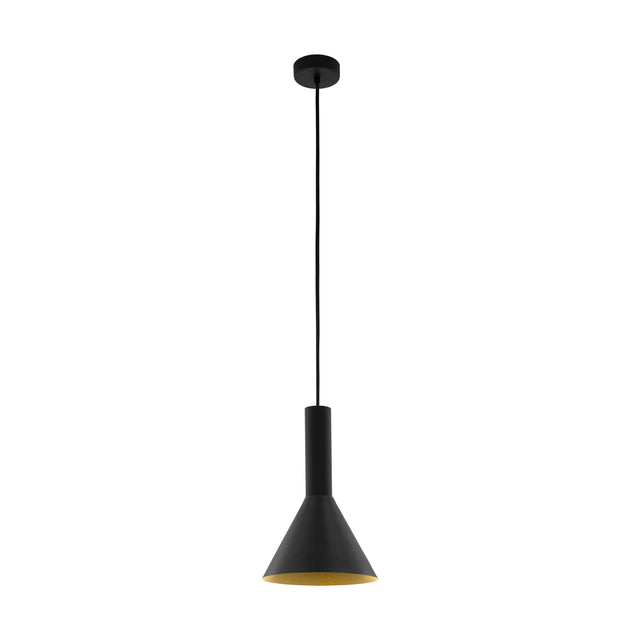 Canalello 40W schwarz /gold IP20