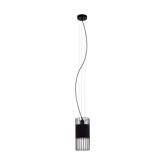 Hängeleuchte "Shilton" E27 60W schwarz