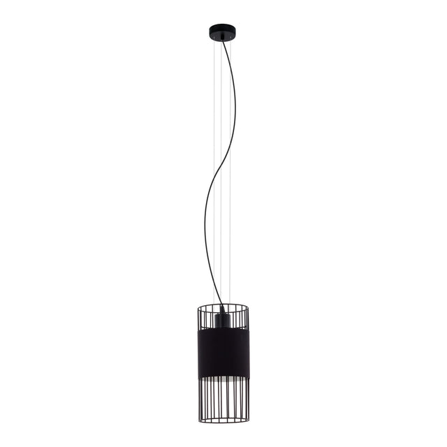 Hängeleuchte "Shilton" E27 60W schwarz