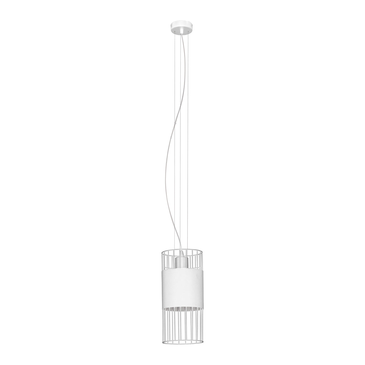 Hängeleuchte "Shilton" E27 60W weiss