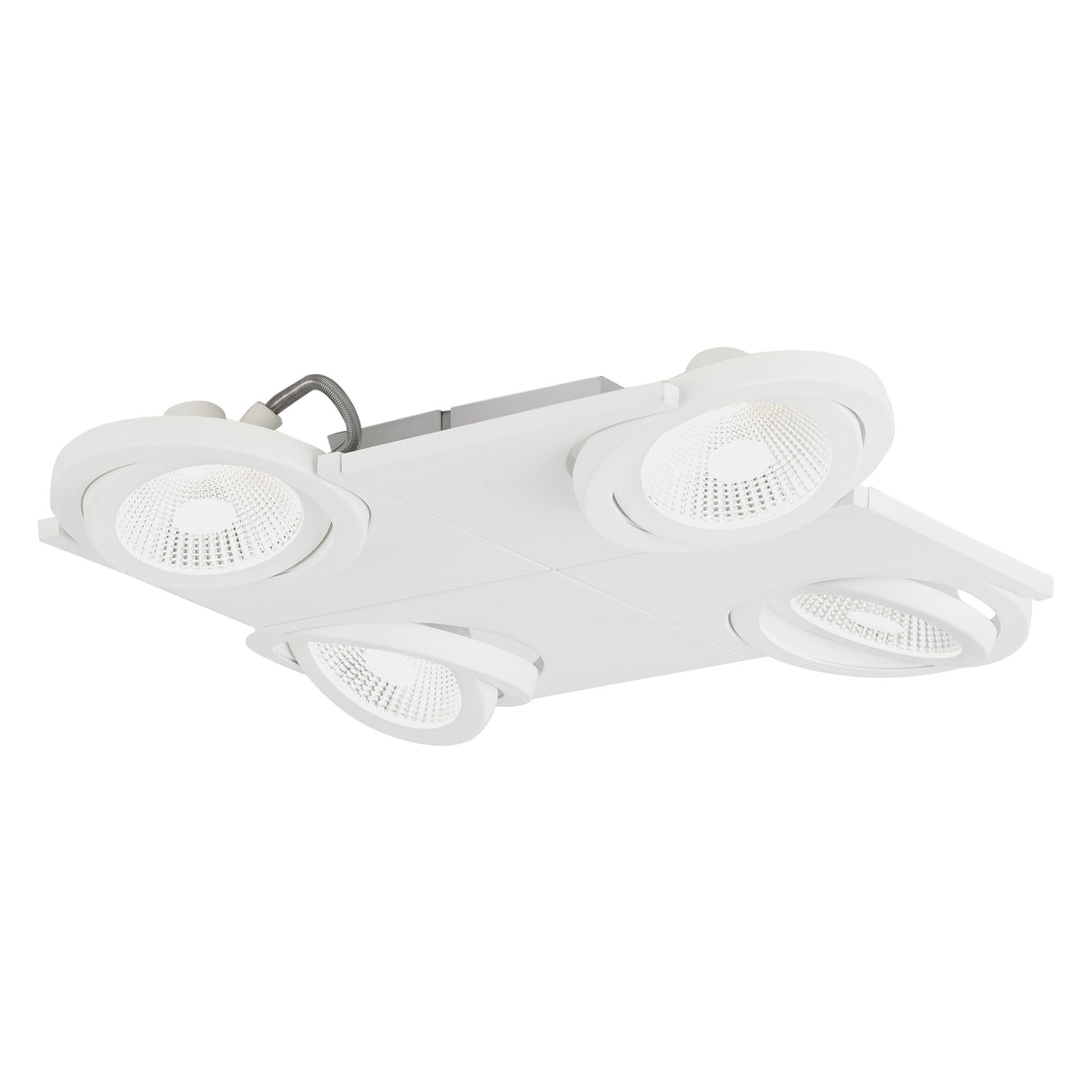 LED Anbauleuchte 'Brea Pro' 4flg. 4x 9W 4000K weiß IP20