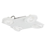 LED Anbauleuchte 'Brea Pro' 4flg. 4x 9W 4000K weiß IP20