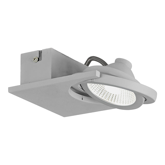 LED Anbauleuchte 'Brea Pro' 1flg. 9W 4000K silber IP20