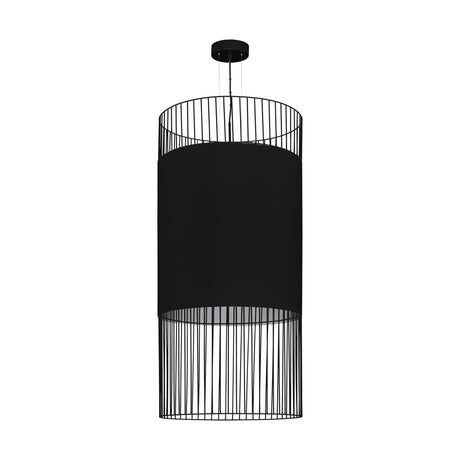 Hängeleuchte "Shilton" E27 60W schwarz