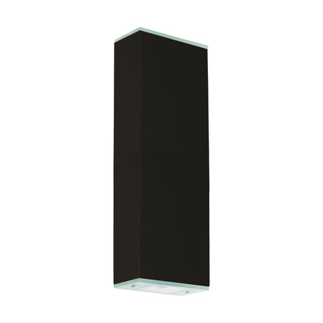 LED-Wandl. direkt/indirekt Abida Pro 2x6W 3000K schwarz IP20