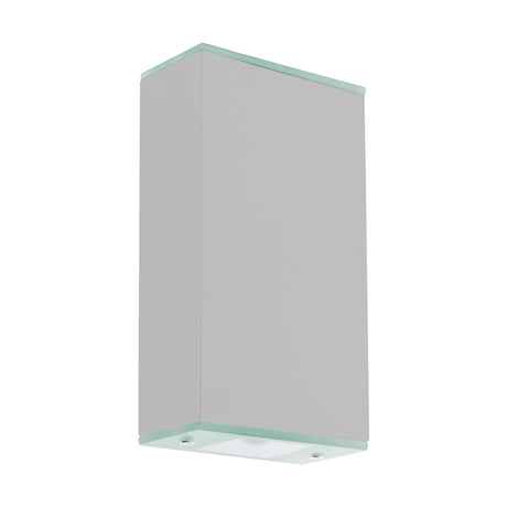 LED-Wandl. direkt/indirekt Abida Pro 2x6W 3000K silber IP20