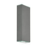 LED-Wandl. direkt/indirekt Abida Pro 2x6W 3000K silber IP20