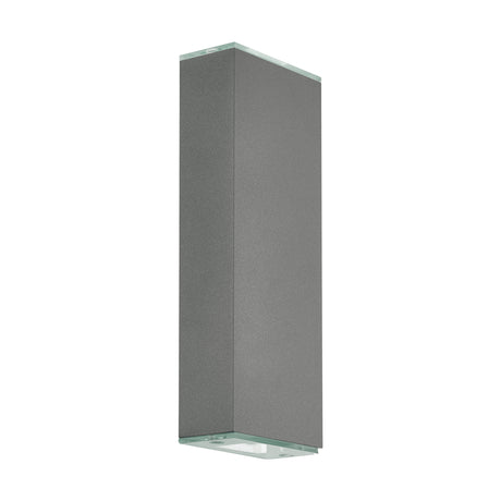 LED-Wandl. direkt/indirekt Abida Pro 2x6W 3000K silber IP20
