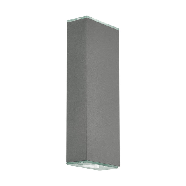 LED-Wandl. direkt/indirekt Abida Pro 2x6W 3000K silber IP20
