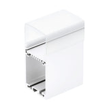 LED-Stripe Profil EB mit satinierter Abd. weiß, 1000mm