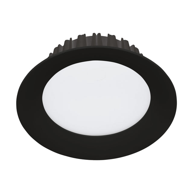 TREVIGLIO mit opaler Abdeckung 17,8W schwarz