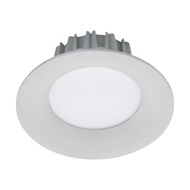 TREVIGLIO mit opaler Abdeckung 9,4W silber