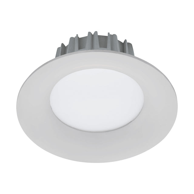 TREVIGLIO mit opaler Abdeckung 9,4W silber