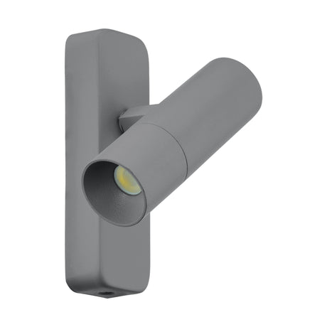 LED-Wandleuchte 'Doblas' 5,2W 4000K silber IP20