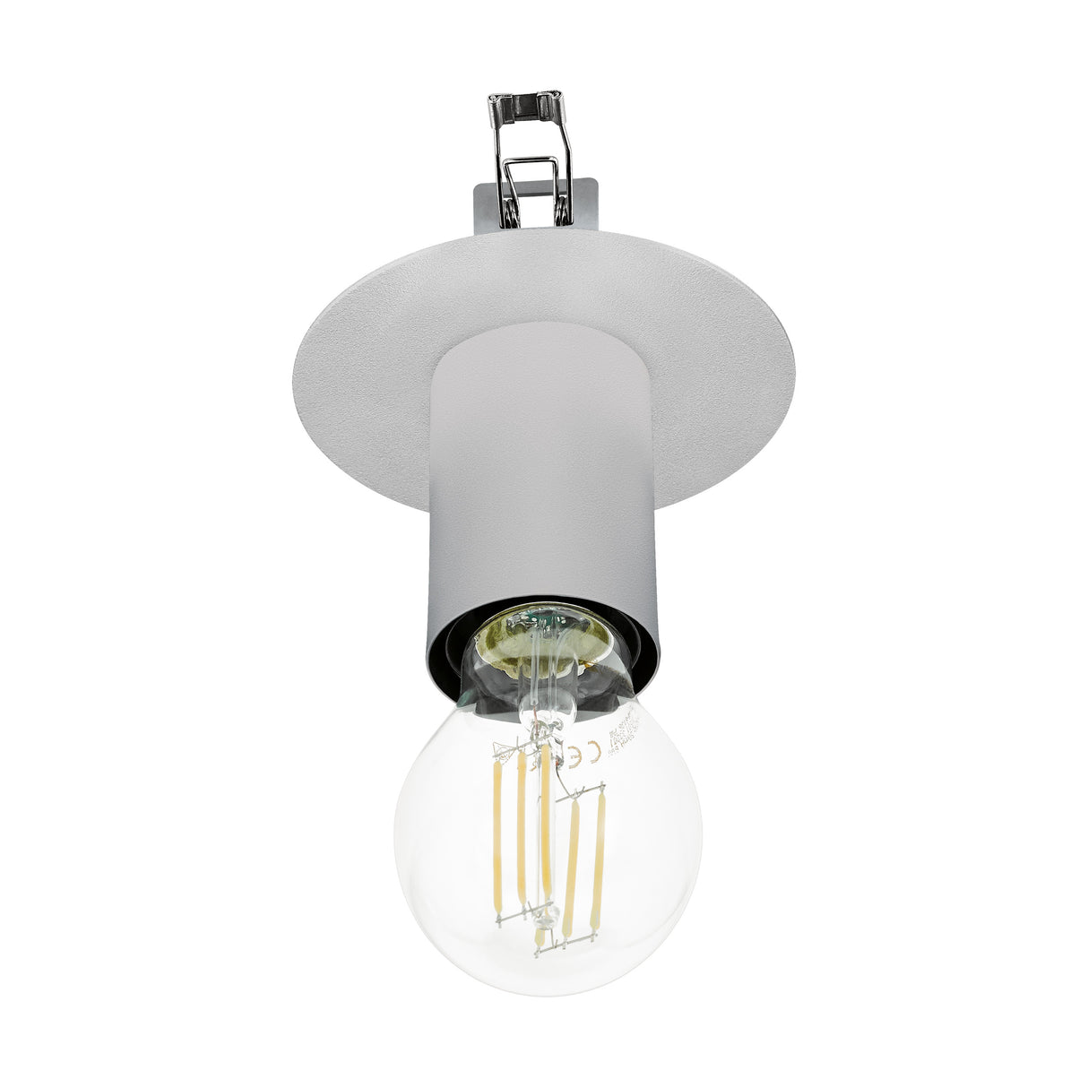 Einbauspot "Iguala" 1flg E27 E27 40W silber
