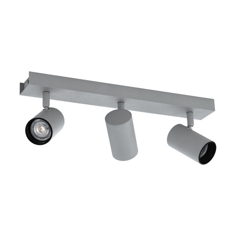 Wand-/Deckenaufbauleuchte 'Merea Pro' 3x8W silber IP20