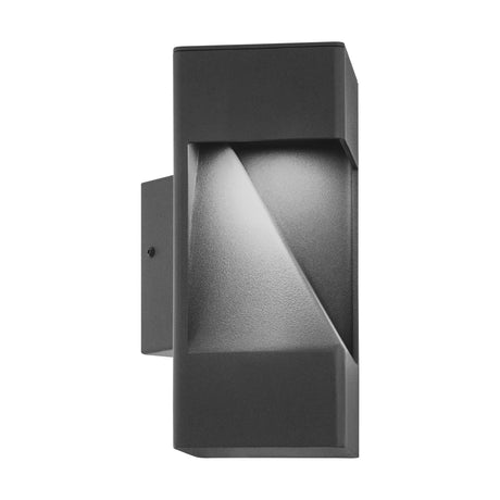 Wandleuchte Cattolica 12W 3000K anthrazit gepulvert IP44