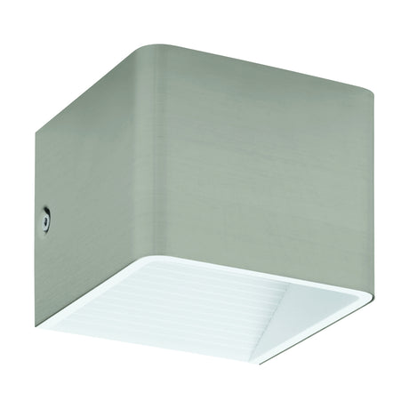 Wandleuchte "Sania 3" 5W 3000K nickel-matt/weiss IP20