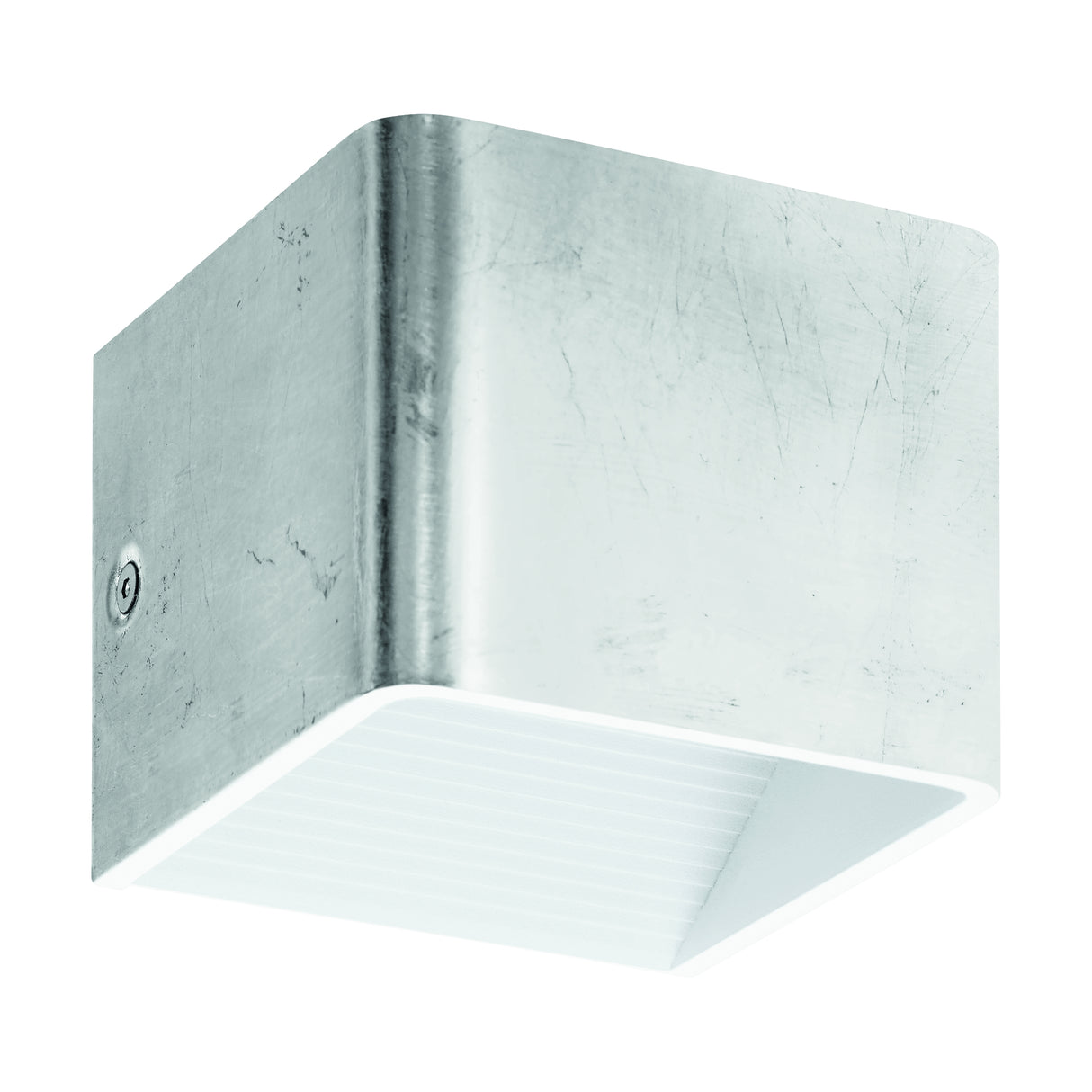 Wandleuchte "Sania 3" 5W 3000K blattversilbert / weiss IP20