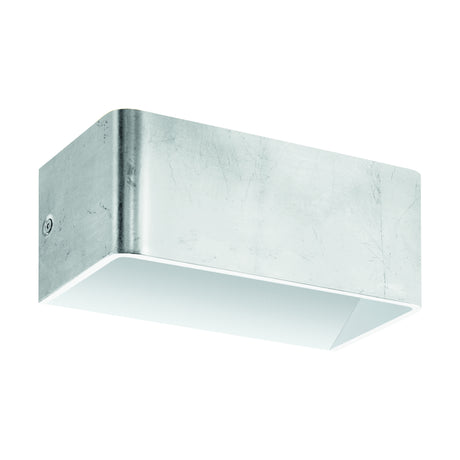 Wandleuchte "Sania 3" 10W 3000K blattversilbert / weiss IP20