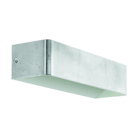 Wandleuchte "Sania 3" 12W 3000K blattversilbert / weiss IP20