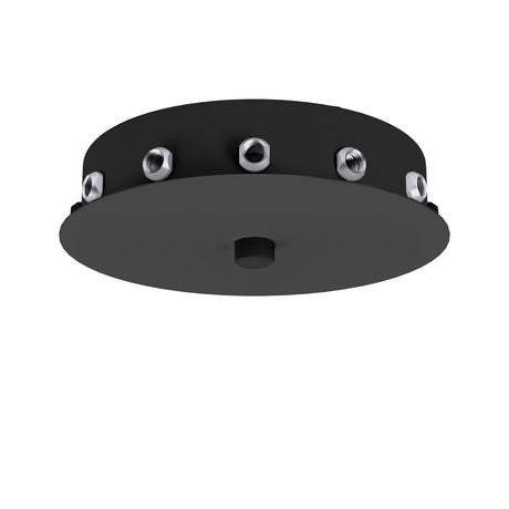 Deckenverteiler 12flg. schwarz