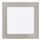 Fueva 1 eckig / IP20 10,9W 4000K nickel-matt IP20