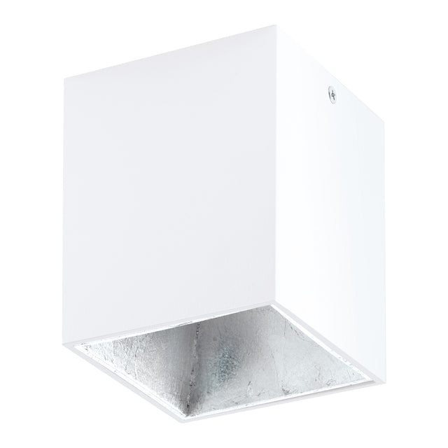 Polasso eckig 3,3W 3000K weiß silber IP20