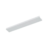 Klare Abdeckung prismatisch u. opal Einsatz, L-2280mm B-45mm