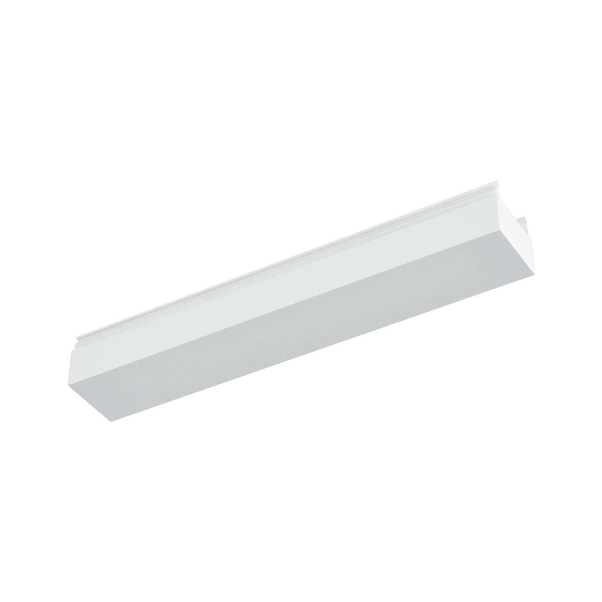 Kubische Abd. PVC Linearprofil Klein L-2850mm B-45mm H-20mm