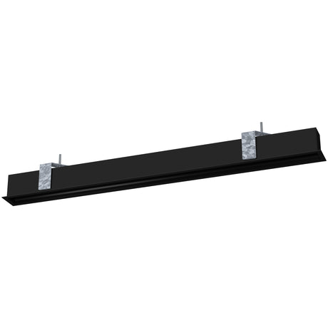 Leerprofil Einbau mit Kabelbaum, L-1995mm schwarz IP20