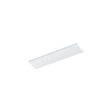 Abdeckung weiß matt für Linearprofil groß L-1425mm B-70mm