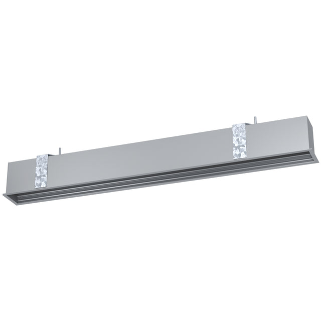 Sealza 1 Leerprofil Einbau  Aluminium eloxiert L-2850mm
