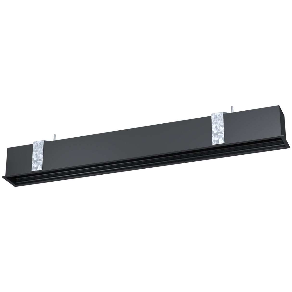 Sealza 1 Leerprofil Einbau schwarz eloxiert L-2850mm